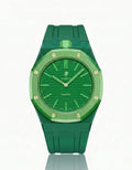 Rubber Strap & Case For AP x Swatch Royal Pop Green Eight