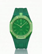 Rubber Strap & Case For AP x Swatch Royal Pop Green Eight