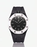 Rubber Strap & Case For AP x Swatch Royal Pop Ocho Negro