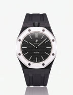 Rubber Strap & Case For AP x Swatch Royal Pop Ocho Negro